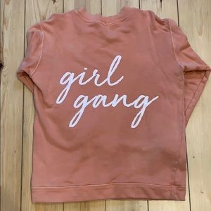 Jean and June Girl Gang sweatshirt